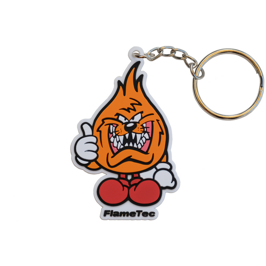 Flame Guy Keychain