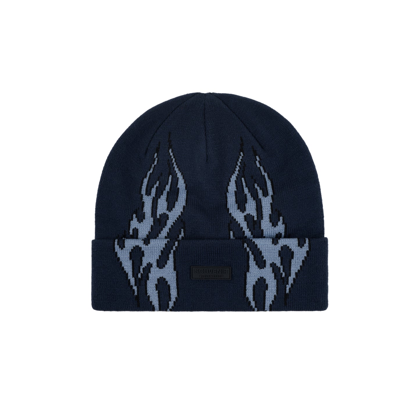 Flame Beanie (Blue)