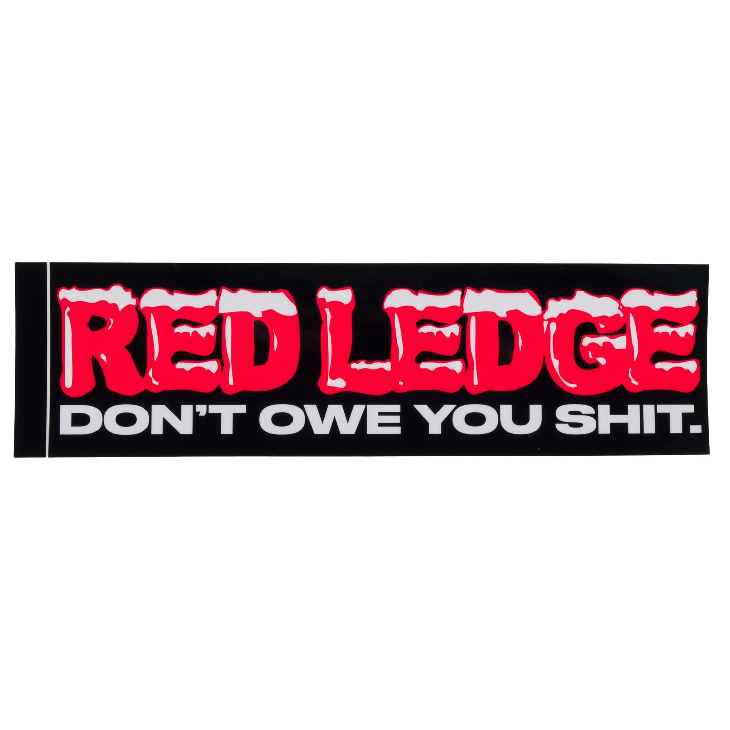 Red Ledge Bumper Sticker