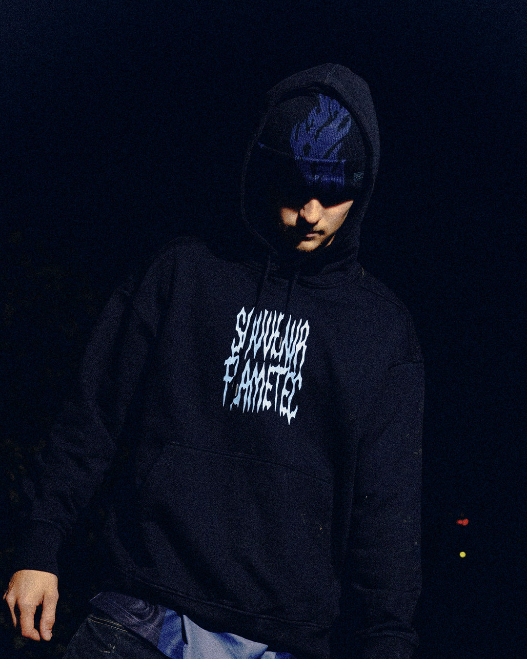 Flame Beanie (Black)