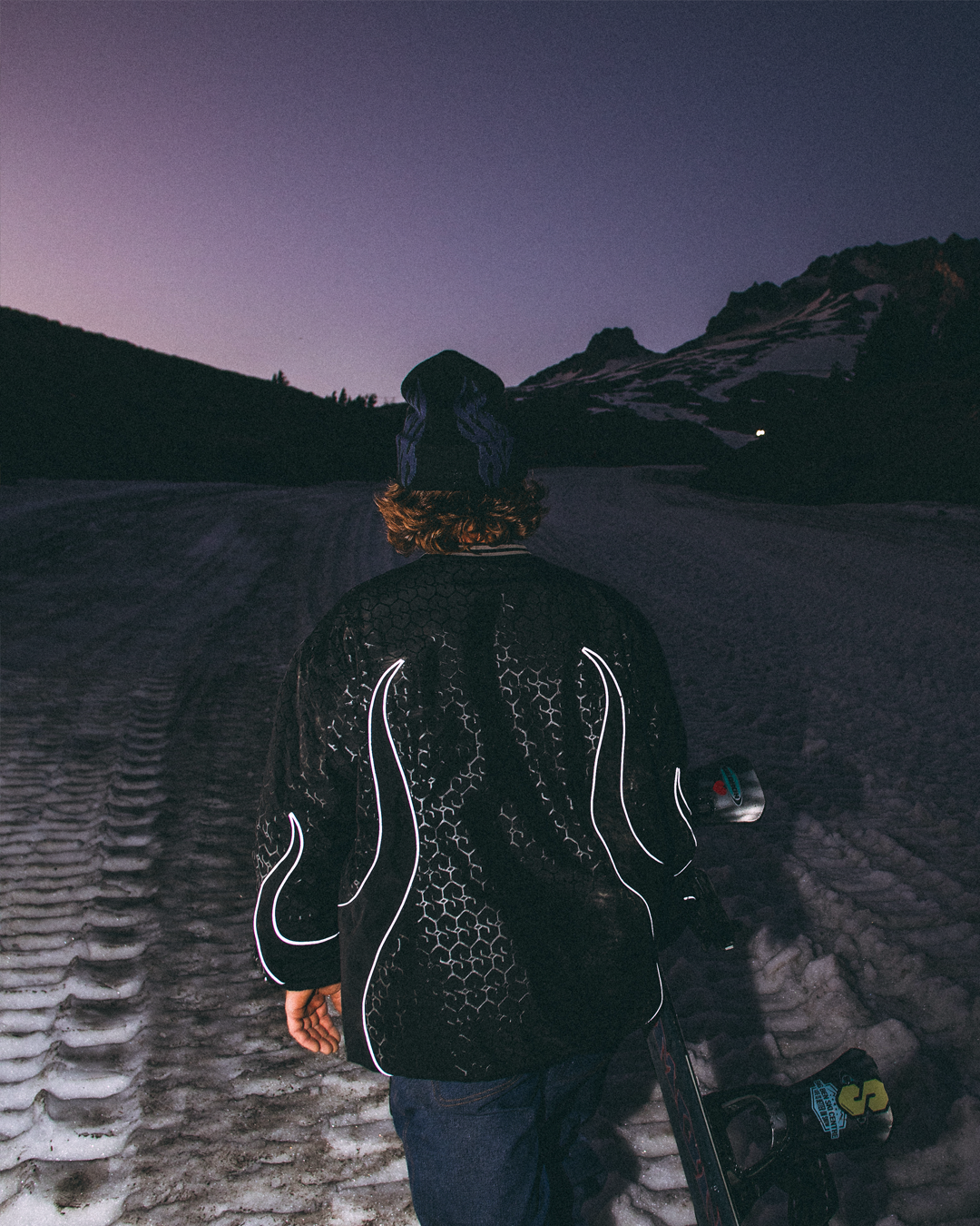 Flame Beanie (Black)